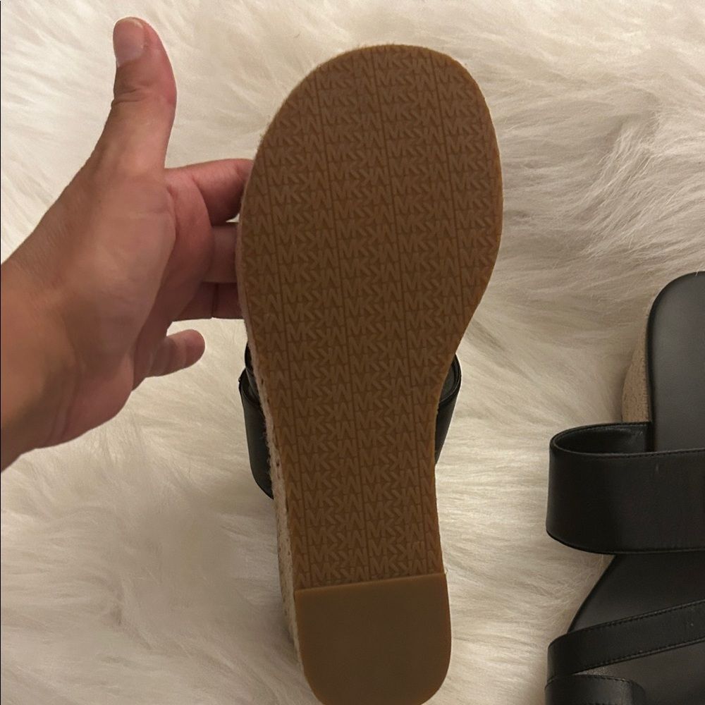 Michael Kors Jilly logo espadrilles sandals size 7 NEW! - Picture 4 of 6